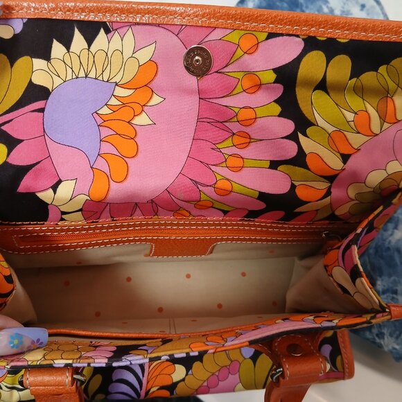 Kate Spade Fun & Funky Satchel🧡🩷💛 - Picture 3 of 13